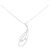 Autre Marque Au750 Weißgold Diamantkette Silber