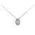 Autre Marque Collar de Diamantes Au750 Plata