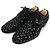 Dolce & Gabbana Scarpe Derby Dolce&Gabbana in pelle scamosciata e strass Nero