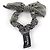 Chanel Métiers d'Art Collection COCO Mark Ribbon Scrunchie Braun - Ansicht 3