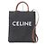 Céline Bolso Tote CELINE Vertical hippopotamus Triomphe Canvas Castaño Marrón oscuro