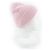 Gorro de cachemira Chanel COCO Mark Heart Rosa - vista 7