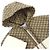 Giacca con cappuccio e zip in lana con intarsia GG di Gucci Beige Crudo - vista 4