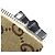 Giacca con cappuccio e zip in lana con intarsia GG di Gucci Beige Crudo - vista 5