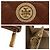Carteira Longa de Couro Tory Burch Marrom - vista 8