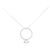 Autre Marque Collana di diamanti PT900 PT850 Argento