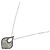 Autre Marque Au750 White Gold Diamond Necklace Silvery - view 2