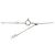 Autre Marque Au750 White Gold Diamond Necklace Silvery - view 5