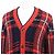 Cardigã Gucci em lã e alpaca Vermelho Amarelo Azul marinho - vista 2