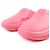 Prada Rubber Mules mit Triangle-Logo Pink - Ansicht 5