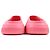 Prada Rubber Mules mit Triangle-Logo Pink - Ansicht 6