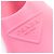 Prada Rubber Mules mit Triangle-Logo Pink - Ansicht 9