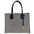 Michael Kors Leder-Tote-Bag Braun Schwarz Weiß