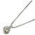 Autre Marque Collana di diamanti PT900 PT850 Argento
