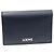 Loewe Bifold Smooth Leather Card Holder Black Blue