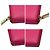 Tory Burch Robinson Leather Coin Card Case Rosa - vista 4