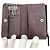 Autre Marque Crocodile Leather Coin Key Case Black - view 10