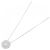 Autre Marque Diamantenhalskette PT900 PT850 Silber - Ansicht 2