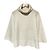 Theory AIRY WOOL CASH Rollkragenpullover Weiß