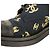 Chanel 22B kurze Stiefel aus Canvas und Lammfell Schwarz - Ansicht 15