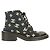 Chanel 22B kurze Stiefel aus Canvas und Lammfell Schwarz - Ansicht 4