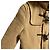 Autre Marque Abrigo largo de lana London Tradition Beige Camello - vista 2