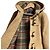 Autre Marque Abrigo largo de lana London Tradition Beige Camello - vista 3