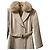 Autre Marque Abrigo Apuweiser-riche de mezcla de angora Beige - vista 2