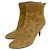 Botines de gamuza Jimmy Choo Castaño Camello