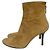 Botines de gamuza Jimmy Choo Castaño Camello - vista 2