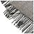 Autre Marque THROW DOUBLE FACE GLEN Wool Scarf Brown - view 3