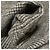 Autre Marque THROW DOUBLE FACE GLEN Wool Scarf Brown - view 4