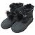 UGG GITA Lammfellstiefel Schwarz