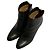 Autre Marque Pellico TAXI Leder- Stiefeletten Schwarz