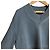 16 Céline Camisola de cashmere com decote em V Celine Azul - vista 2