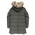 Autre Marque Abrigo de plumón Pyrenex GRENOBLE FUR con piel de mapache Verde - vista 2