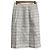Autre Marque Falda de tweed a rayas ANAYI Blanco