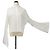 Céline Camicia Celine a maniche voluminose in cotone Bianco - vista 3