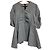 Autre Marque PLST Vichy-Baumwollbluse Schwarz
