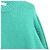 Autre Marque EVERYDAY I LIKE Maglia girocollo classica Verde - vista 6