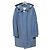 Autre Marque Traditional Weatherwear SELBY HOOD Abrigo efecto denim Azul