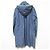 Autre Marque Traditional Weatherwear SELBY HOOD Abrigo efecto denim Azul - vista 2