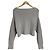 Autre Marque Apuweiser-riche Maglione in maglia lamé a maniche corte Marrone