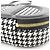 Autre Marque Borsa a tracolla 2 vie Christian Dior CD Signature Houndstooth Canvas Nero Bianco - vista 11