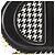 Autre Marque Borsa a tracolla 2 vie Christian Dior CD Signature Houndstooth Canvas Nero Bianco - vista 8