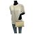 Bolso de hombro de piel COACH Layla Blanco roto - vista 7