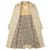 Aquascutum Aqua5 Cotton Trench Coat Beige - vista 7