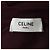 Céline CELINE Triomphe Loose T-Shirt aus Baumwolle Rot Gelb - Ansicht 4