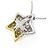 Autre Marque Collana Southern Cross Platinum Au750 Diamante Argento - vista 4