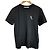 Autre Marque T-shirt de algodão bordado MSGM Preto